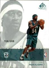 Lee Nailon #97 Basketball Cards 2000 SP Game Floor Prices