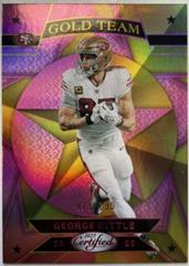 George Kittle [Pink] #GT-12 Football Cards 2023 Panini Certified Gold Team Prices