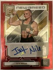 Ivy Nile [Red] #12 Wrestling Cards 2023 Donruss Elite WWE New Breed Autograph Prices