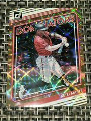 Ketel Marte [Diamond] #D-12 Baseball Cards 2022 Panini Donruss Dominators Prices