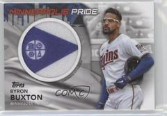 Byron Buxton Baseball Cards 2022 Topps City Flag Patch Relics Prices