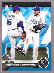 Kyle Isbel [Blue] #9 Baseball Cards 2021 Topps Now Prices