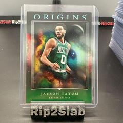 Jayson Tatum [Green] #10 Basketball Cards 2023 Panini Origins Prices