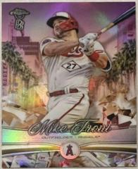Mike Trout [Gold] Baseball Cards 2022 Topps Chrome Ben Baller Ridin' Low Prices
