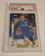 Mason Mount [Blue Wave Refractor] Soccer Cards 2019 Topps Chrome UEFA Champions League Prices