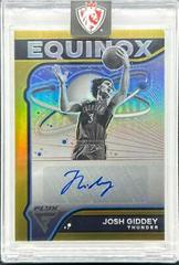 Josh Giddey [Gold] #SIG-JGD Basketball Cards 2022 Panini Prizm Signatures Prices