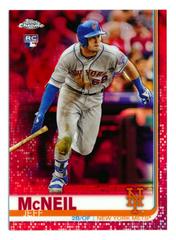 Jeff McNeil [Red Refractor] #152 Baseball Cards 2019 Topps Chrome Prices