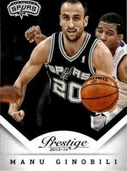 Manu Ginobili #96 Basketball Cards 2013 Panini Prestige Prices