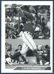 Cavan Biggio [Black & White] #8 Baseball Cards 2020 Bowman Heritage Prices