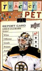 Linus Ullmark [Gold] #TP-20 Hockey Cards 2023 Upper Deck Teachers Pet Prices