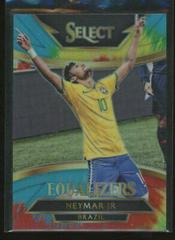 Neymar Jr. [Tie Dye Prizm] Soccer Cards 2015 Panini Select Equalizers Prices