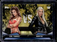 Eve Torres, Maryse [Gold] Wrestling Cards 2017 Topps WWE Women's Division Rivalries Prices