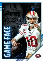Jimmy Garoppolo Football Cards 2020 Panini Score Game Face Prices