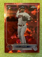 Royce Lewis [Red] #US149 Baseball Cards 2022 Topps Chrome Update Sapphire Prices