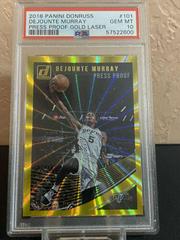 Dejounte Murray [Press Proof Gold Laser] #101 Basketball Cards 2018 Panini Donruss Prices