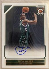 Thon Maker Basketball Cards 2016 Panini Complete Autograph Prices