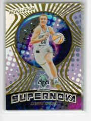Sabrina Ionescu Basketball Cards 2022 Panini Revolution WNBA Supernova Prices