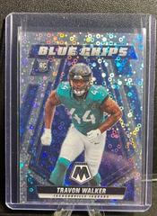 Travon Walker [No Huddle Silver] Football Cards 2022 Panini Mosaic Blue Chips Prices