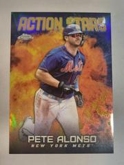 Pete Alonso [Gold] Baseball Cards 2023 Topps Chrome Update Action Stars Prices