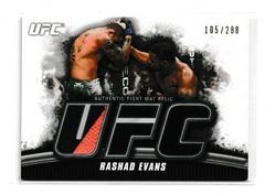 Rashad Evans Ufc Cards 2010 Topps UFC Knockout Fight Mat Relic Prices
