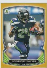 Marshawn Lynch [Gold] Football Cards 2014 Bowman Prices