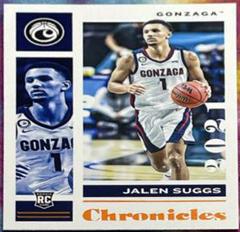 Jalen Suggs [Orange] Basketball Cards 2021 Panini Chronicles Draft Picks Prices