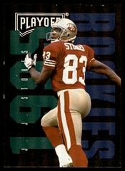 J.J. Stokes Football Cards 1995 Playoff Contenders Prices