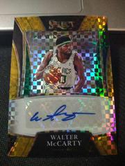 Walter McCarty [Gold Prizm] Basketball Cards 2021 Panini Select Signature Selections Prices