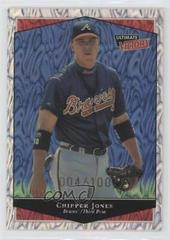 Chipper Jones [Parallel 100] Baseball Cards 1999 Ultimate Victory Prices