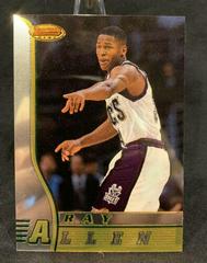 Ray Allen #R5 Basketball Cards 1996 Bowman's Best Rookie Prices