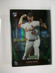Lance Lynn [Refractor] #65 Baseball Cards 2011 Bowman Chrome Draft Prices