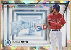 Marcelo Mayer [Atomic Refractor] #B3D-4 Baseball Cards 2022 Bowman in 3D Prices