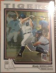 Kody Kirkland #T142 Baseball Cards 2004 Topps Chrome Traded Prices