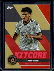 Caleb Wiley [Orange] Soccer Cards 2023 Topps MLS Kitcore Prices
