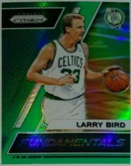 Larry Bird [Green Prizm] Basketball Cards 2017 Panini Prizm Fundamentals Prices