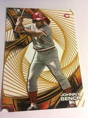 Johnny Bench [5X7 Gold] #HT-JB Baseball Cards 2016 Topps High Tek Prices