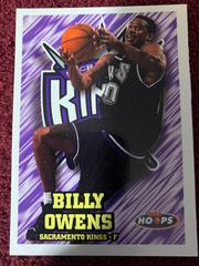 Billy Owens #302 Basketball Cards 1997 Hoops Prices