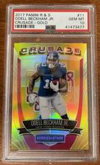 Odell Beckham Jr. [Gold] #11 Football Cards 2017 Panini Rookies & Stars Crusade Prices