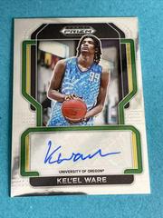 Kel'el Ware #FS-KEL Basketball Cards 2022 Panini Prizm Draft Picks Freshman Signatures Prices