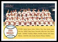 Orioles Team #408 Baseball Cards 2007 Topps Heritage Prices