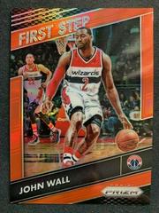 John Wall [Orange Prizm] Basketball Cards 2016 Panini Prizm First Step Prices