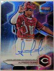 Alfredo Duno [Blue] #B23-AD Baseball Cards 2023 Bowman's Best of Autographs Prices