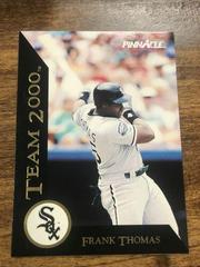 Frank Thomas Baseball Cards 1992 Pinnacle Team 2000 Prices