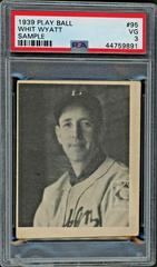 Whit Wyatt [Sample] #95 Baseball Cards 1939 Play Ball Prices