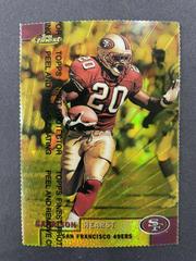 Garrison Hearst [Gold Refractor w/ Coating] Football Cards 1999 Topps Finest Prices