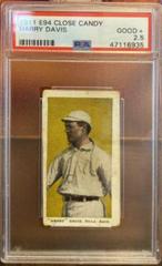 Harry Davis Baseball Cards 1911 E94 Close Candy Prices