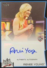 Renee Young [Black] Wrestling Cards 2014 Topps WWE Autographs Prices