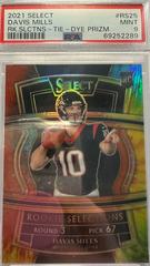 Davis Mills [Tie Dye] #RS-25 Football Cards 2021 Panini Select Rookie Selections Prices