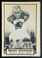 Bruno Bitkowski #96 Football Cards 1962 Topps CFL Prices