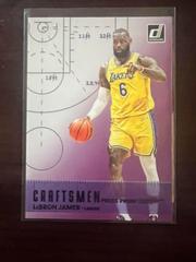 LeBron James [Gold] Basketball Cards 2022 Panini Donruss Craftsmen Prices